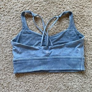 Lululemon longline bra.